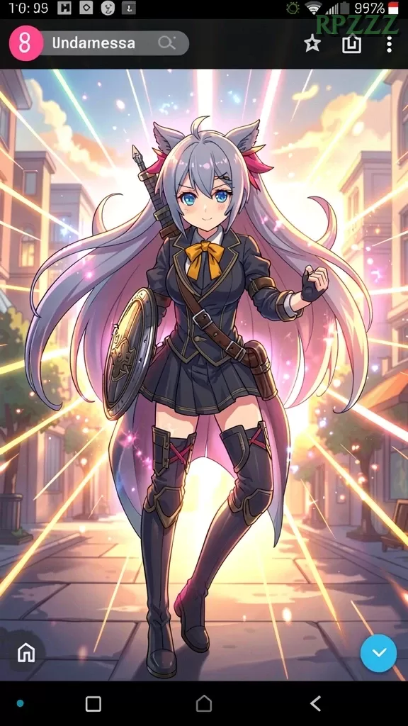Galeri pratinjau visual rpzzz build APK resmi terbaru